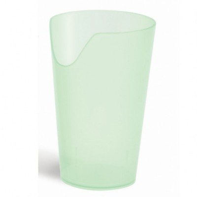 Drinkbeker met neusuitsparing