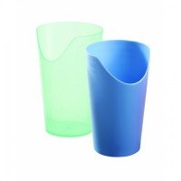 Drinkbeker met neusuitsparing